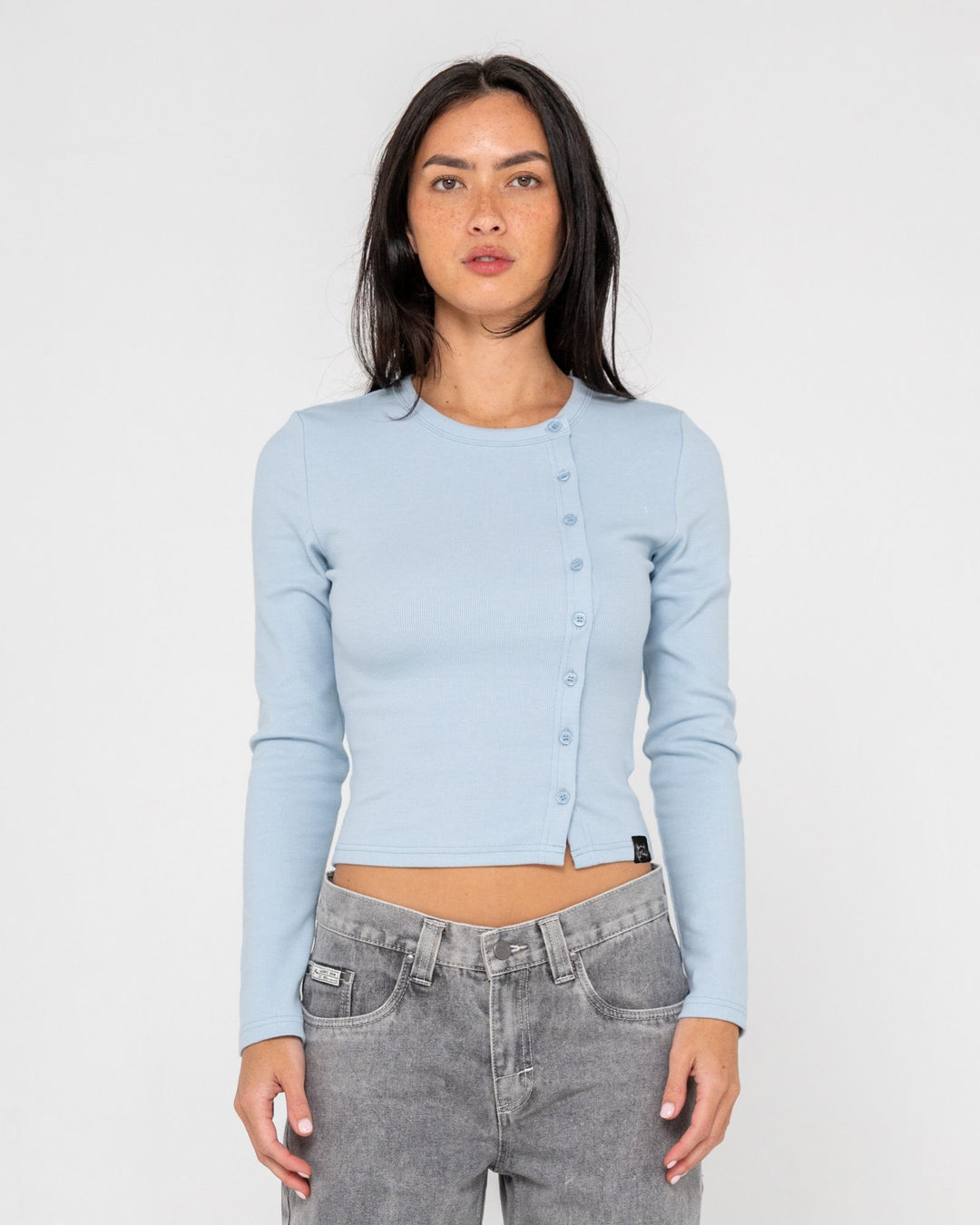 Rusty Button Up Long Sleeve