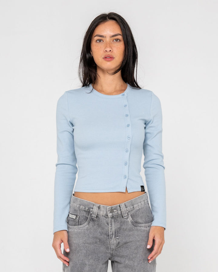 Rusty Button Up Long Sleeve