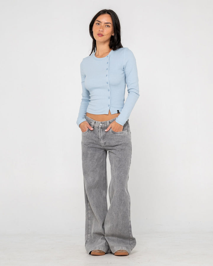 Rusty Button Up Long Sleeve