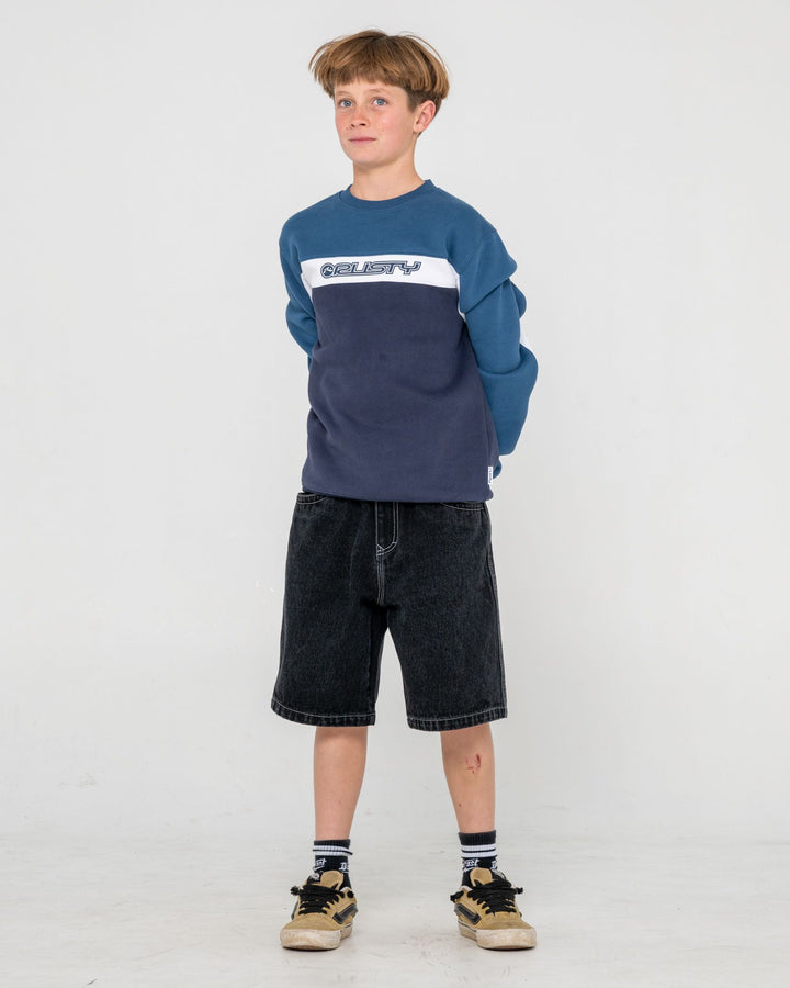 Rusty Pod Racer Crew Fleece Boys