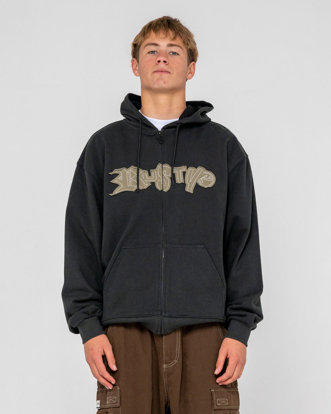 Rusty Ransom 2.0 Zip Thru Hooded Fleece
