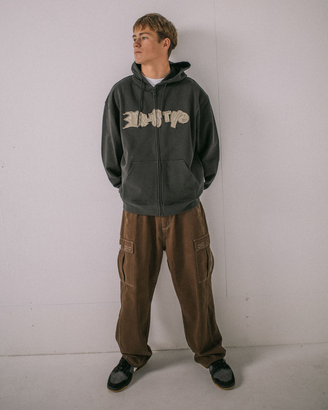 Rusty Ransom 2.0 Zip Thru Hooded Fleece