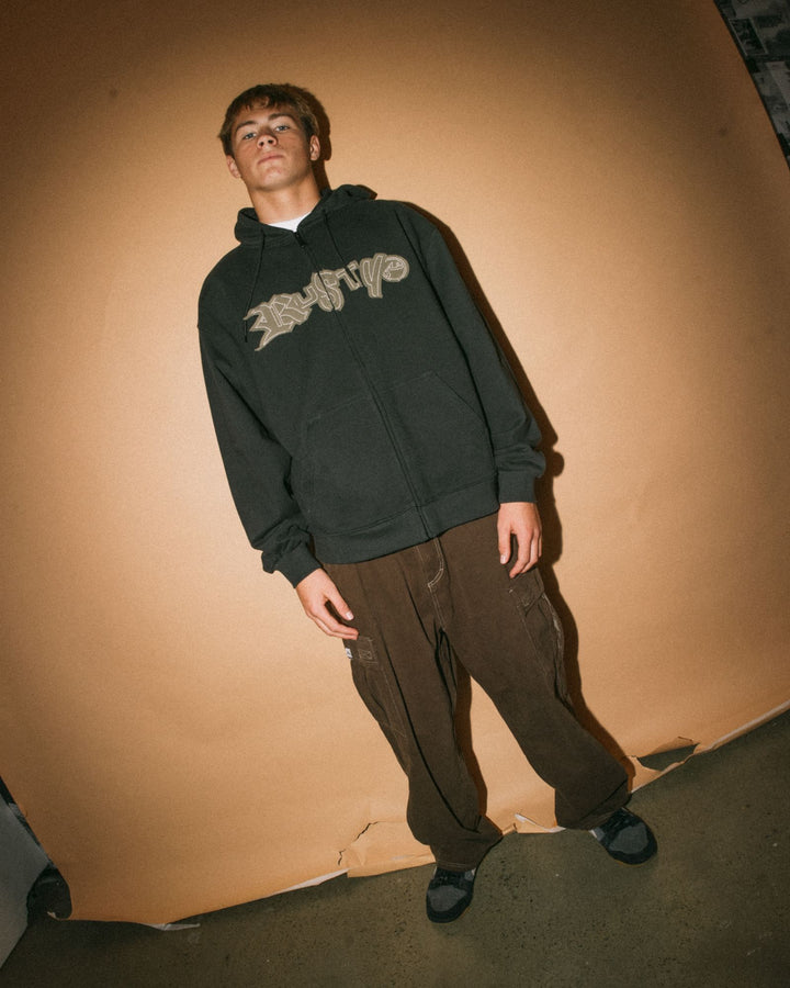 Rusty Ransom 2.0 Zip Thru Hooded Fleece