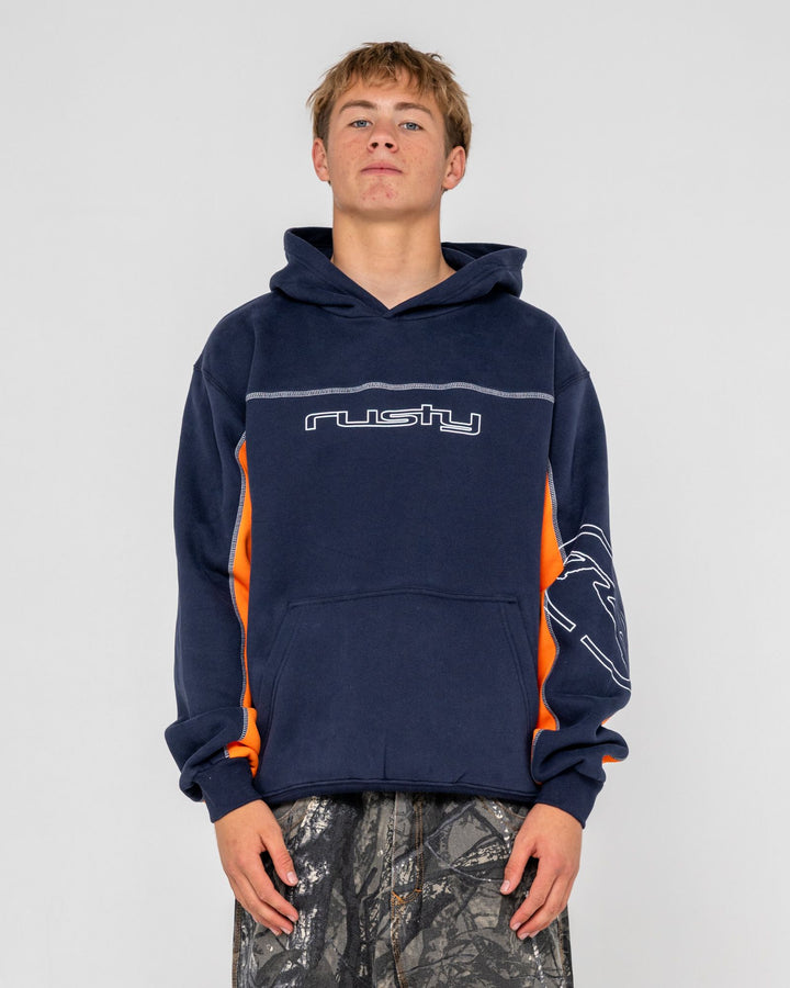 Rusty Titan Hooded Fleece