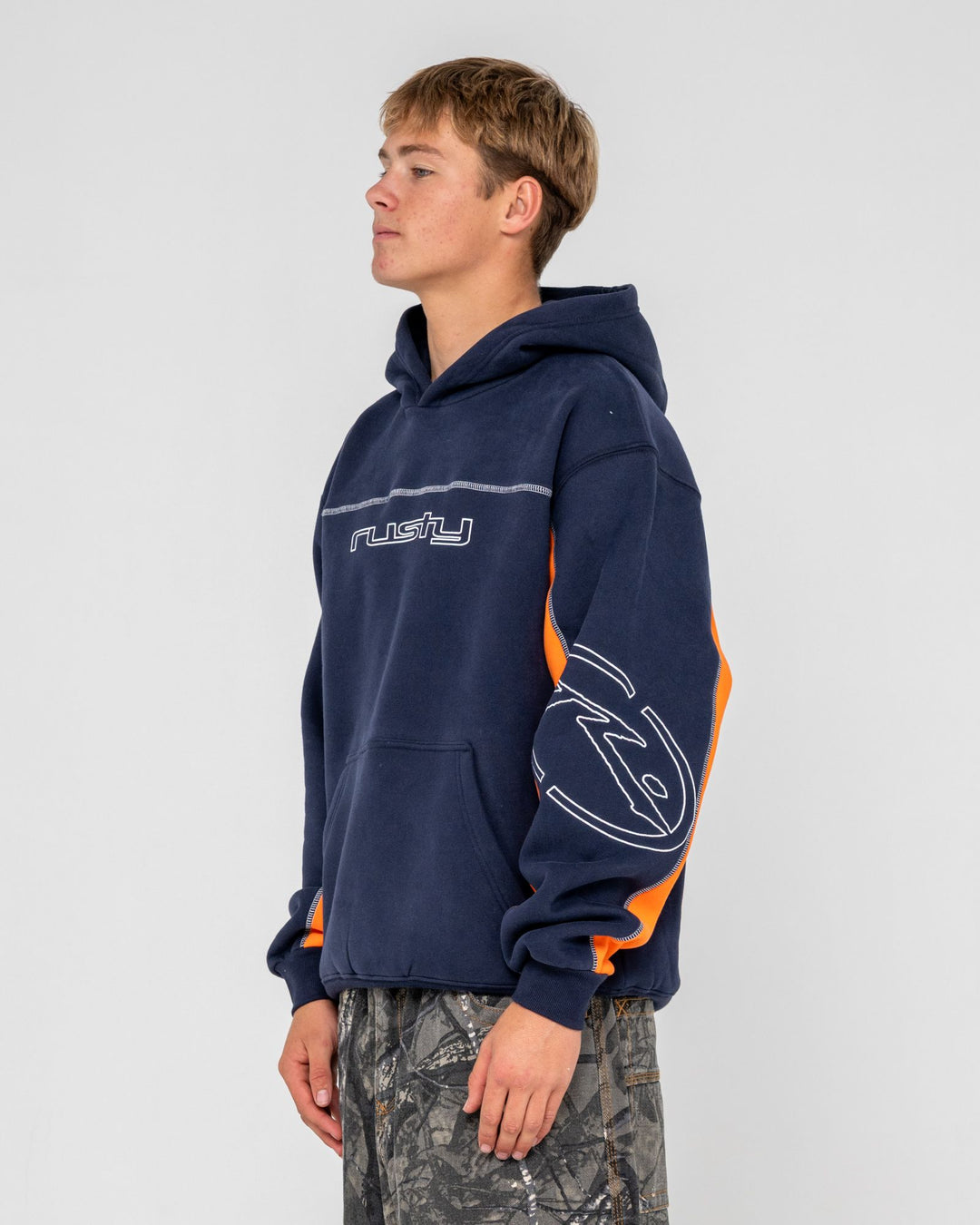 Rusty Titan Hooded Fleece