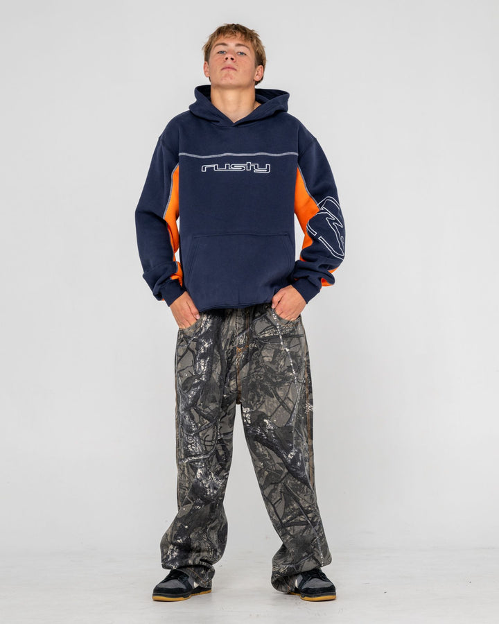 Rusty Titan Hooded Fleece