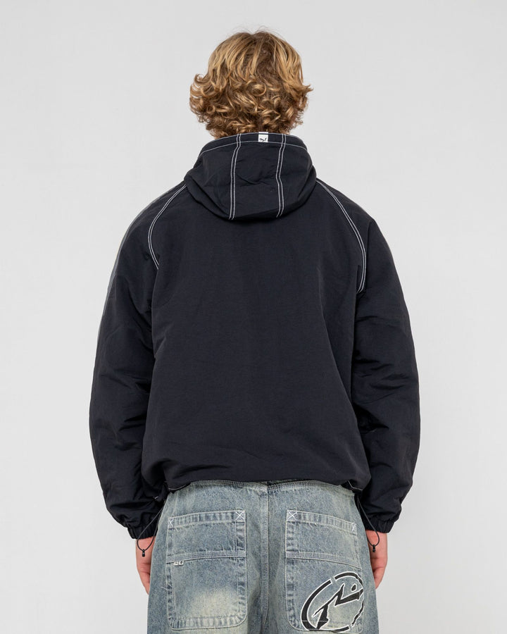 Rusty Lock Out Hooded Jacket