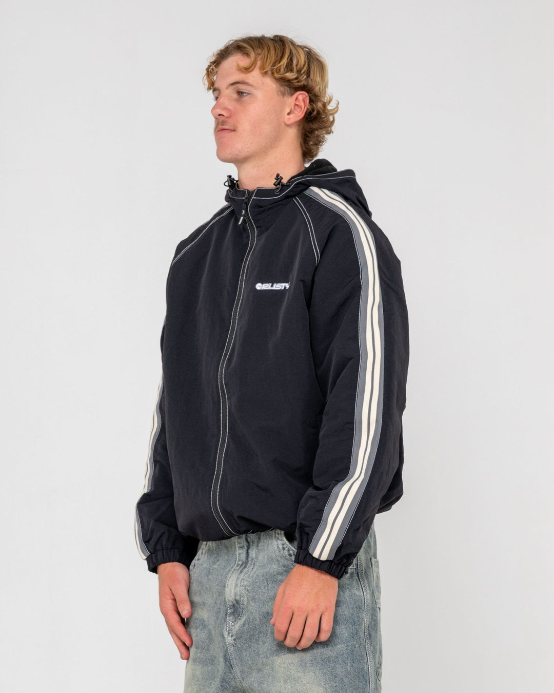 Rusty Lock Out Hooded Jacket