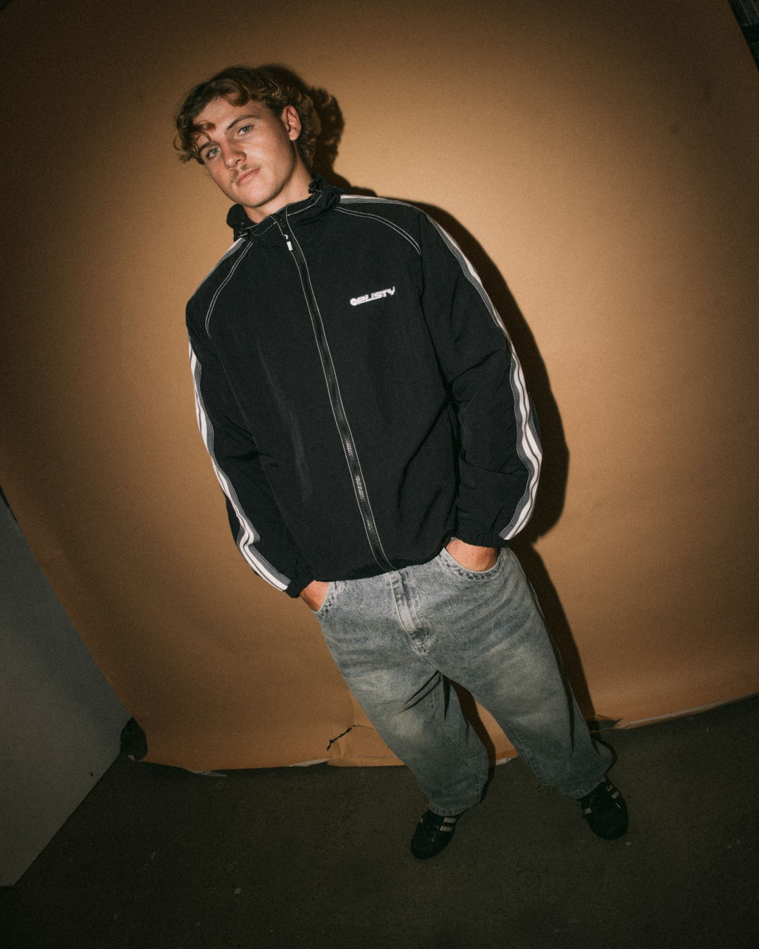 Rusty Lock Out Hooded Jacket