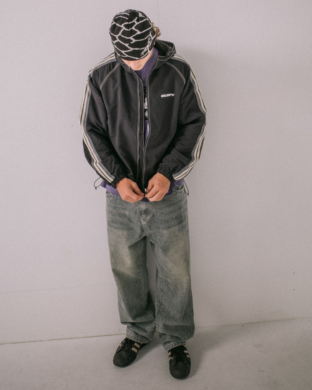 Rusty Lock Out Hooded Jacket