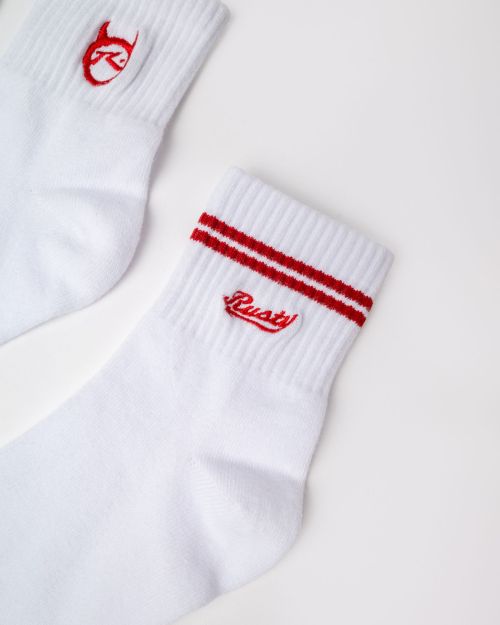 Rusty Fancy Day Crew 3-Sock Pack
