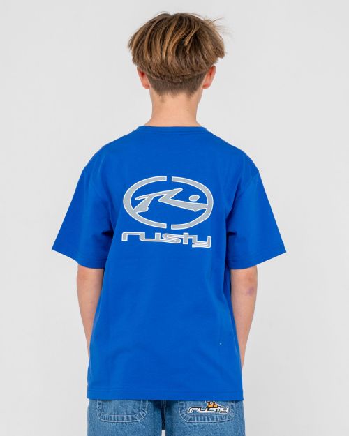 Rusty Turbo Short Sleeve Tee Boys