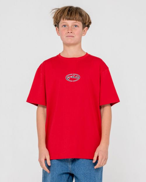 Rusty Turbo Short Sleeve Tee Boys