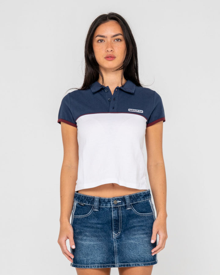 Rusty Insert Dad Joke Baby Polo Tee