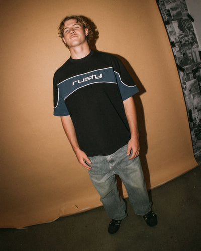 Rusty Kinetic Short Sleeve Heavy Tee