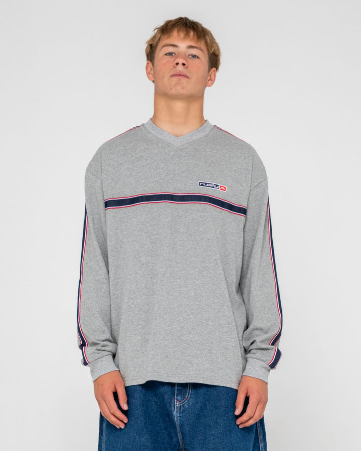 Rusty V-Money Long Sleeve Tee