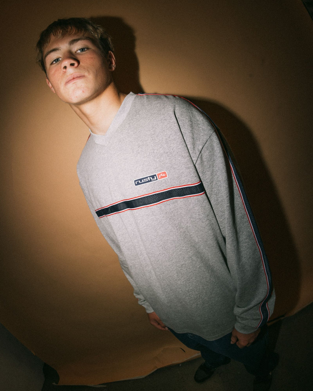 Rusty V-Money Long Sleeve Tee