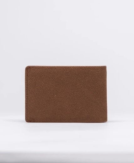 Rusty Busted Leather Wallet.