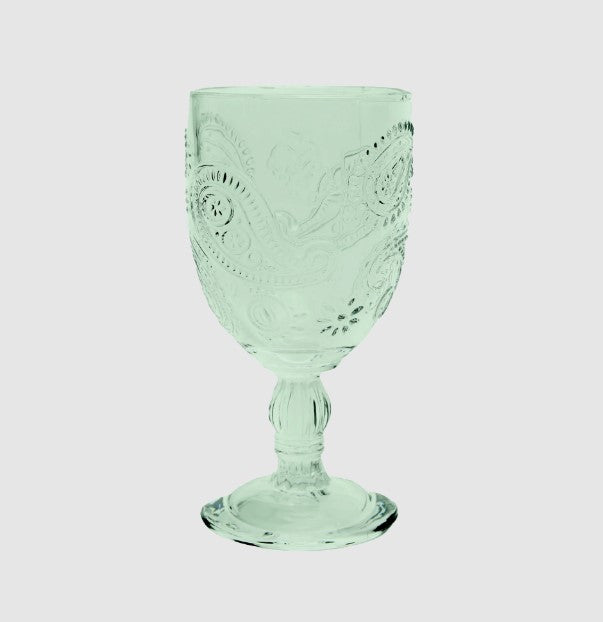 Wandering Folk Goblet Glass Set Of 2