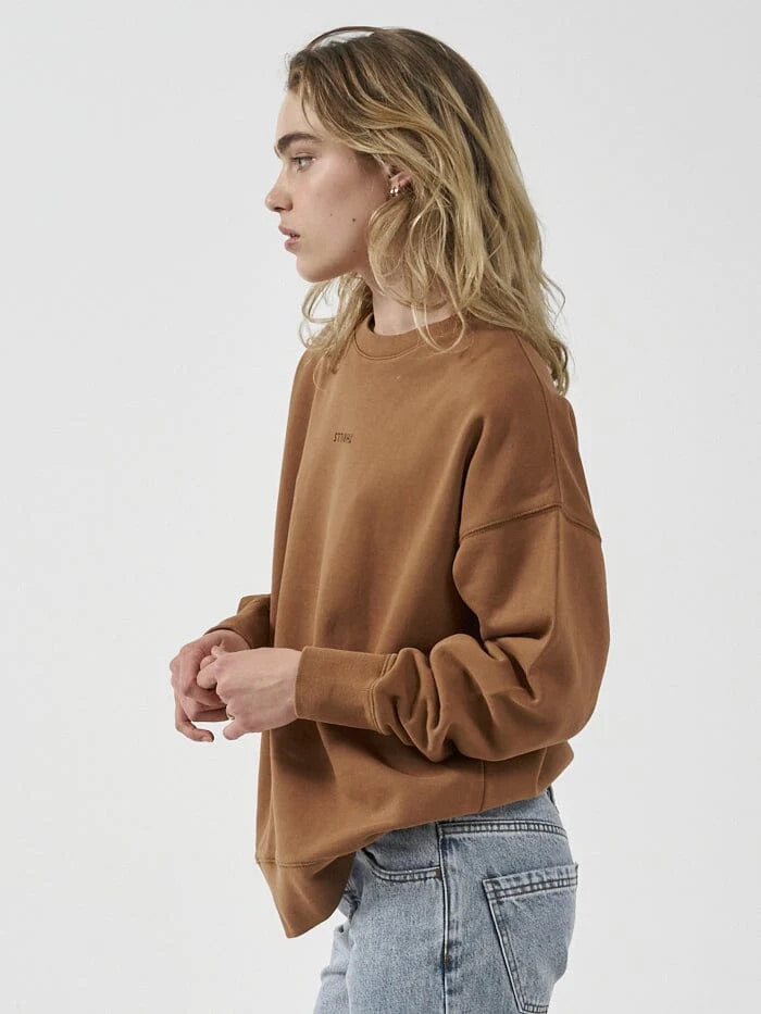 Thrills Minimal Thrills Slouch Crew Bronze