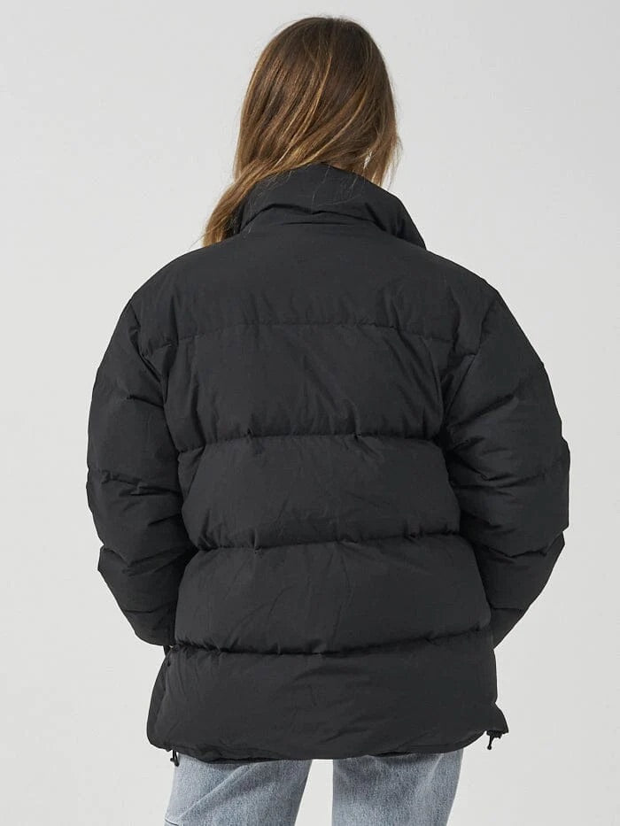 Thrills Union Puff Jacket Black – Surf Crew City