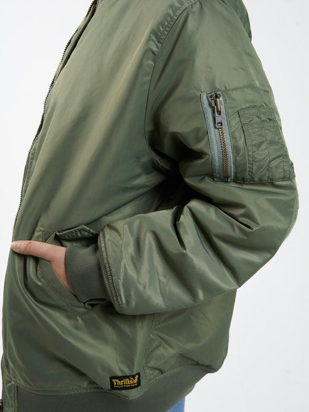 Thrills Union Oversized Bomber - Mild Army