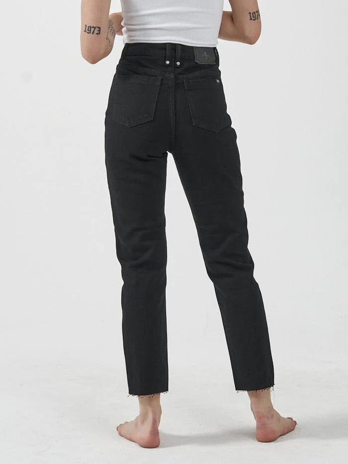 Thrills Casey Slim Jean Black Rinse