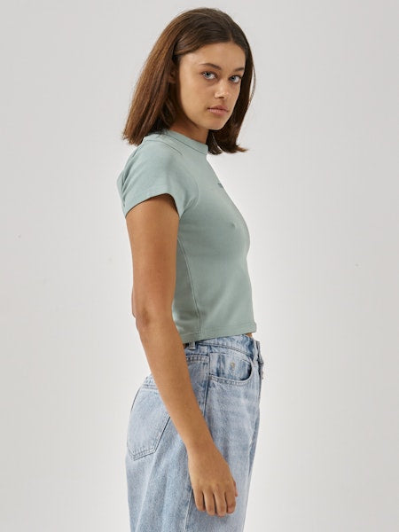 Thrills Two Minds Y2K Tee - Jadeite