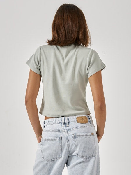 Thrills Minimal Thrills Mini Tee - Sage Grey