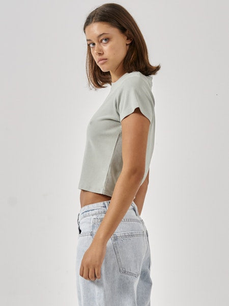 Thrills Minimal Thrills Mini Tee - Sage Grey