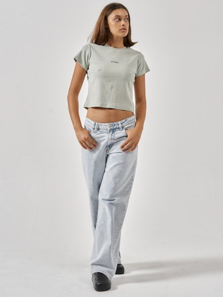 Thrills Minimal Thrills Mini Tee - Sage Grey