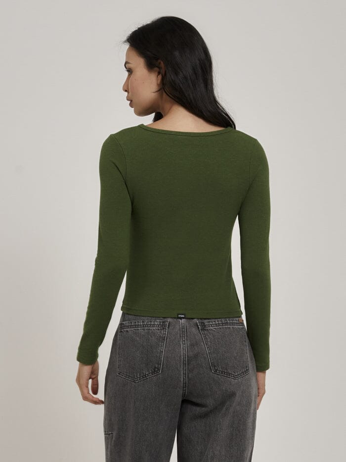 Thrills Hemp Rib LS Tee