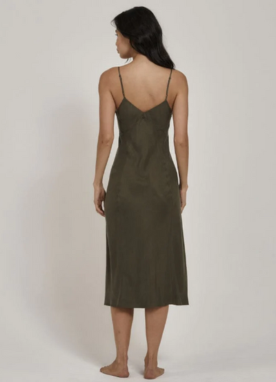 Thrills Chelsea Slip Dress Tarmac