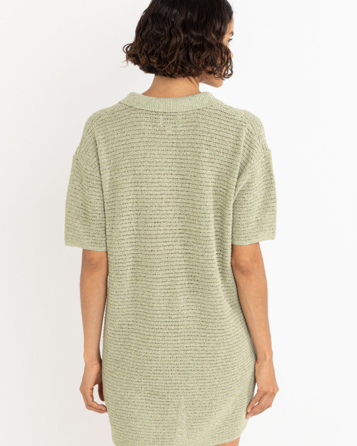 Rhythm Abby Knit Shirt Dress