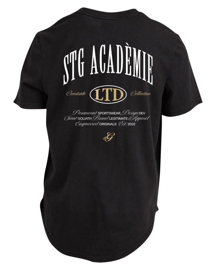 St Goliath Academie tee (size 8-16)