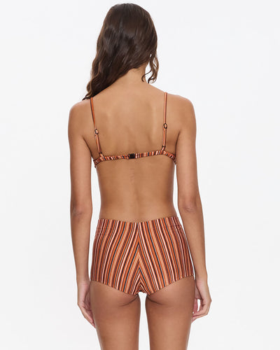 Thrills Aftersun Stripe Boy Leg Bikini Bottom