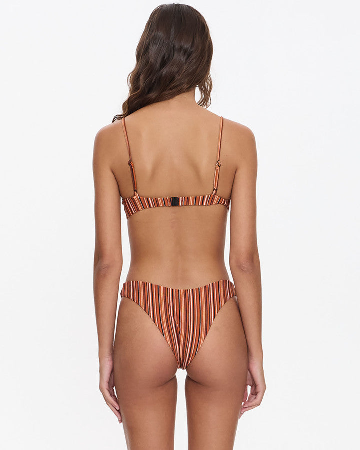 Thrills Aftersun Stripe Underwire Bikini Top