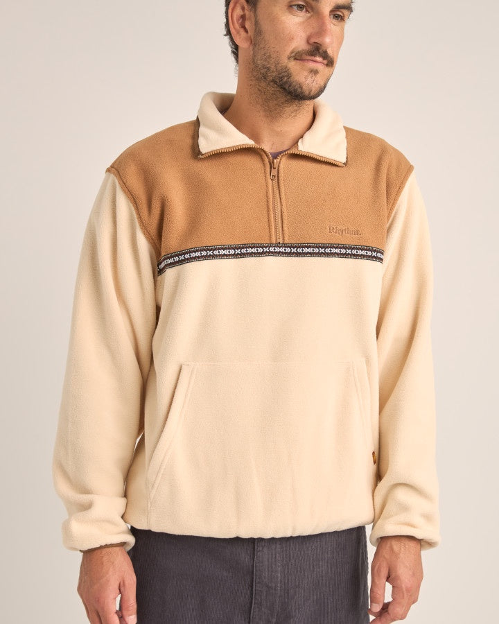 Rhythm Alder Half Zip Pull Over