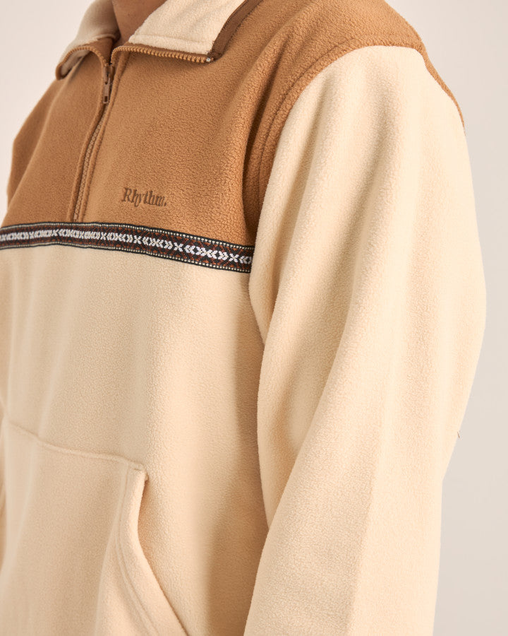 Rhythm Alder Half Zip Pull Over