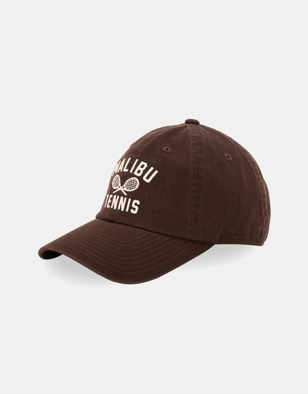 American Needle Malibu Tennis Ball Park Cap Chocolate