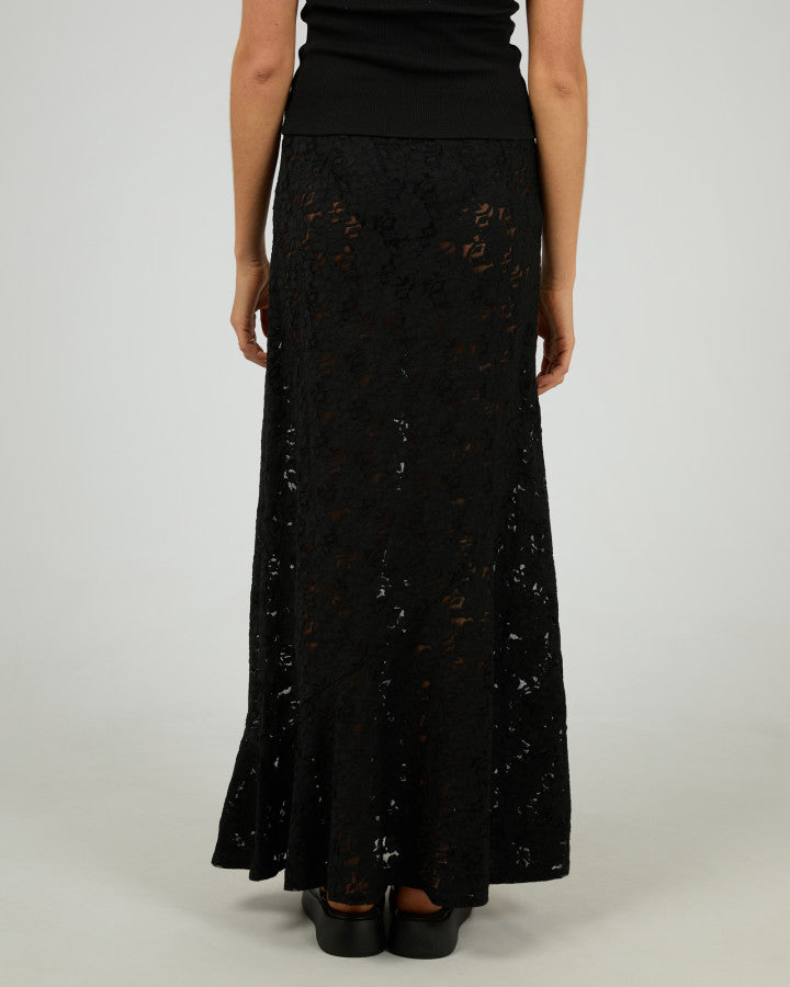 Silent Theory Anella Lace Maxi Skirt