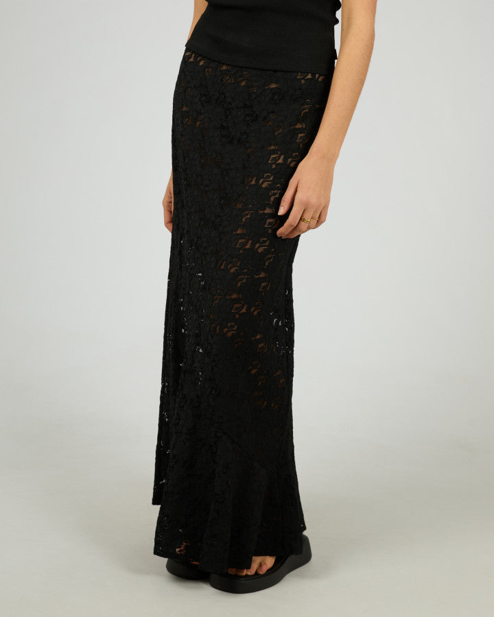 Silent Theory Anella Lace Maxi Skirt
