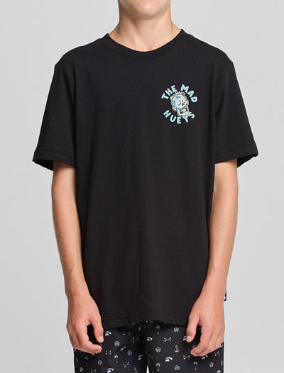 The Mad Hueys Back From The Dead | Youth Ss Tee - Black