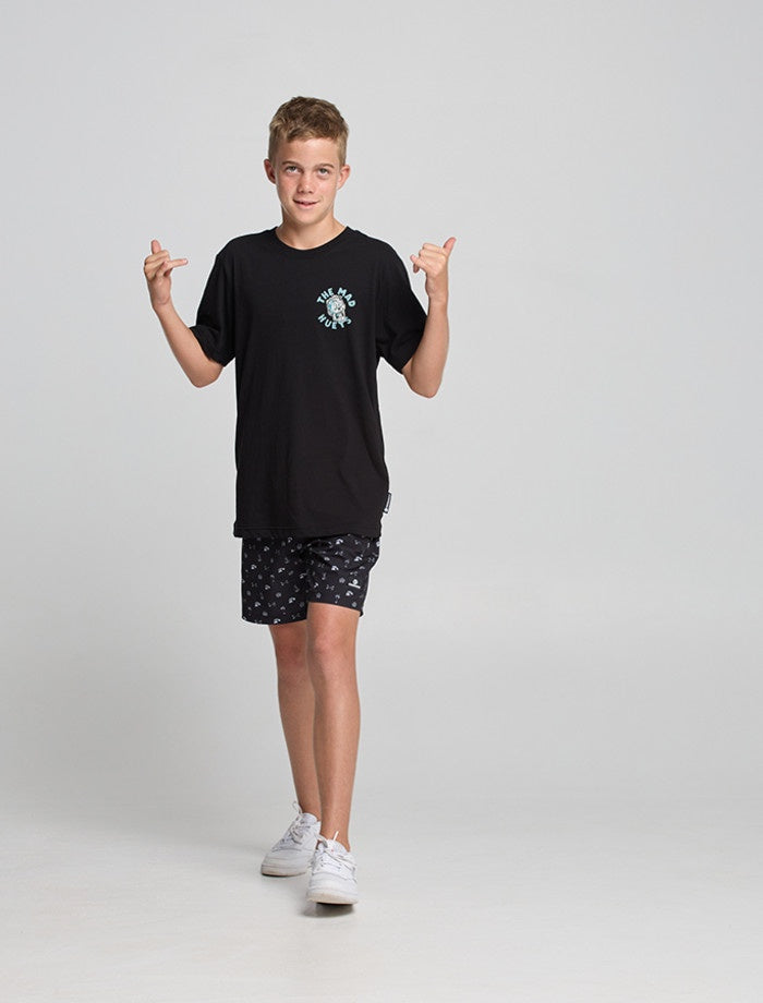 The Mad Hueys Back From The Dead | Youth Ss Tee - Black