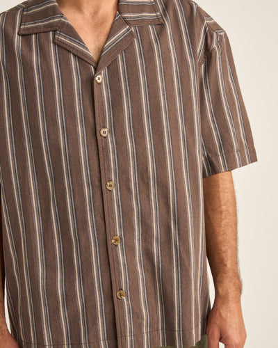 Rhythm Baja Relaxed Stripe Ss Shirt