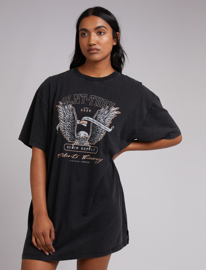Silent Theory Banner Tee Dress