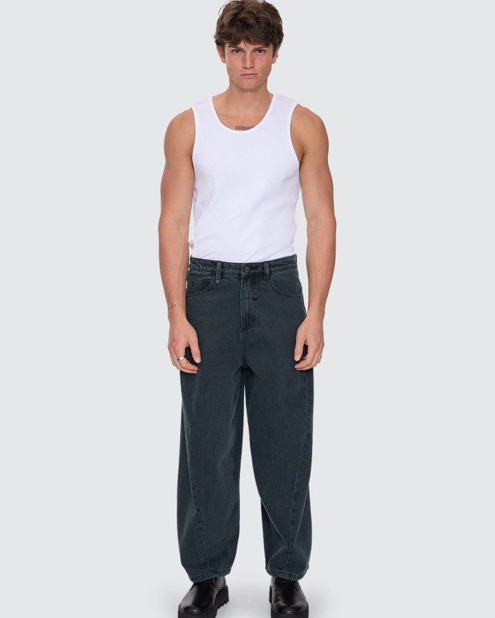 Thrills Barrel Leg Balloon Baggy Denim Jean