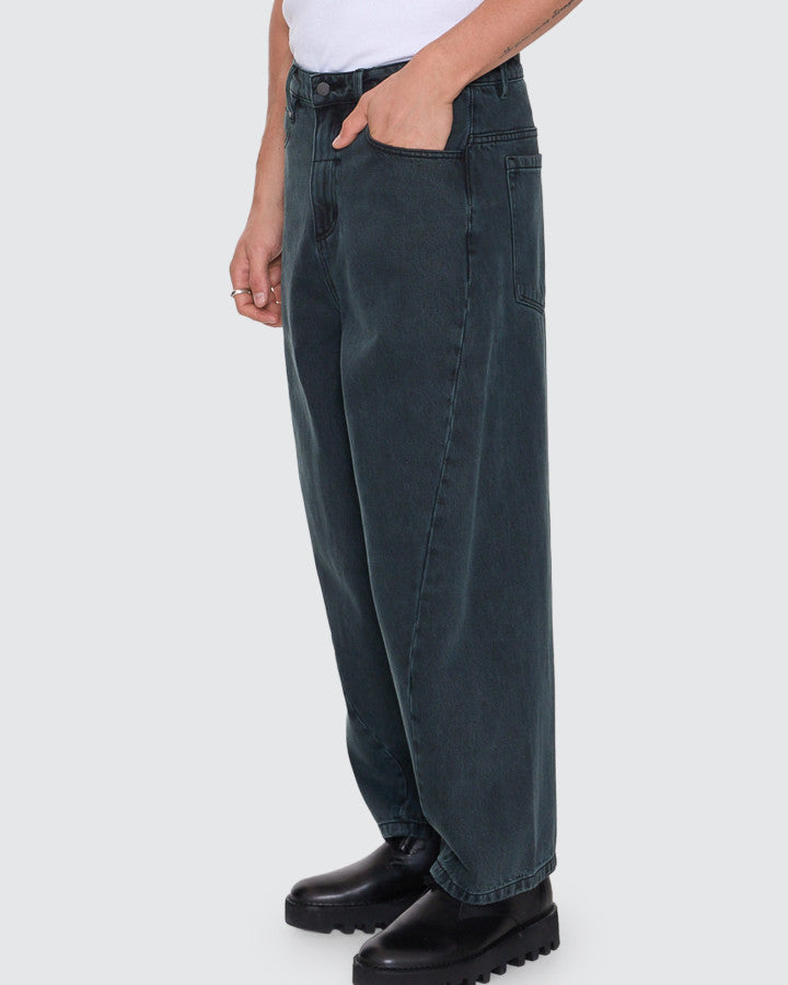 Thrills Barrel Leg Balloon Baggy Denim Jean