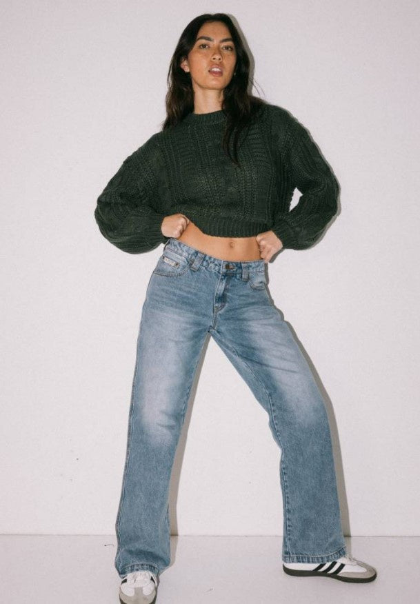 Rusty Suzy Straight Low Rise Jean
