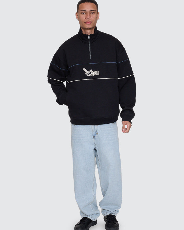 Thrills Between Chaos &amp; Calm Quarter Zip Fleece